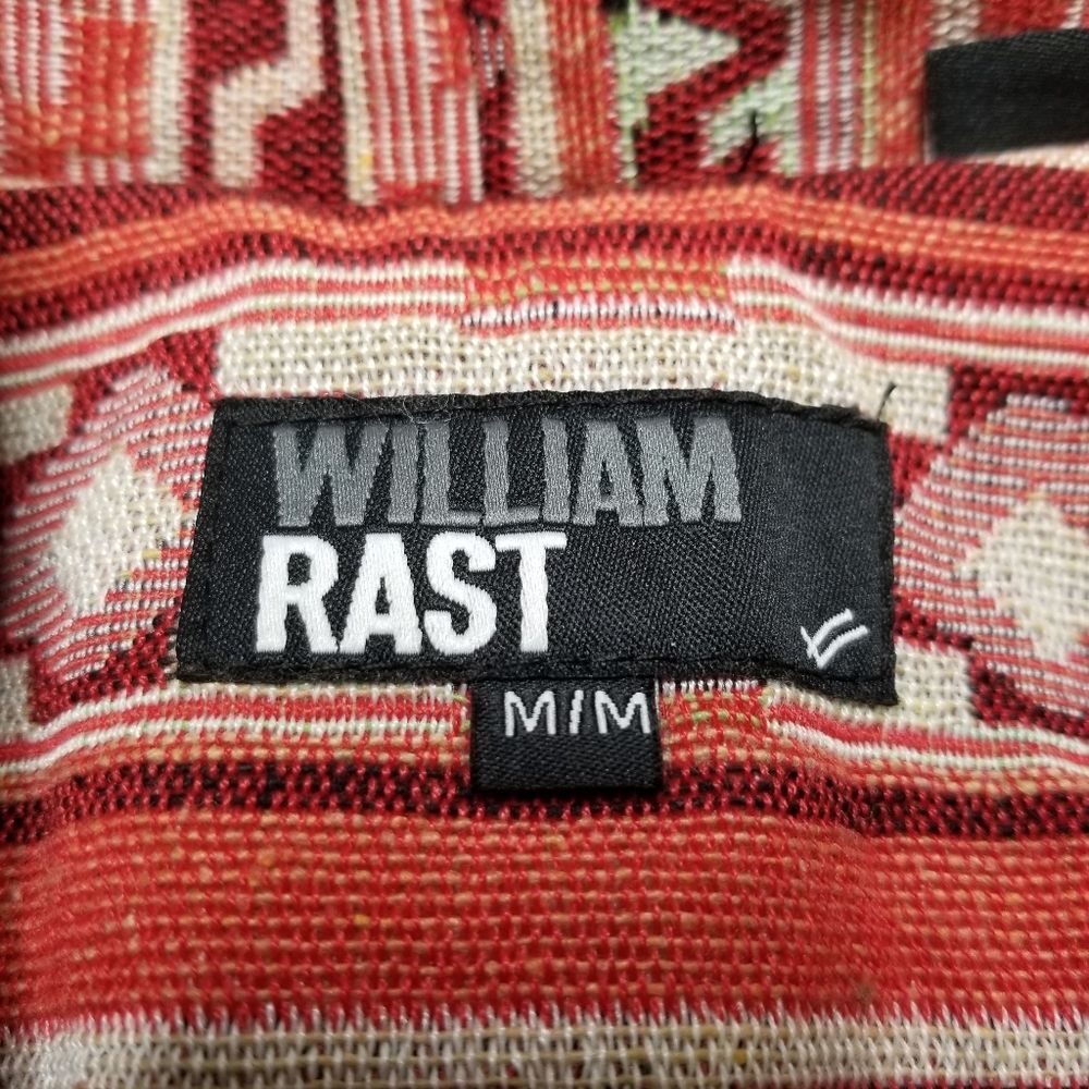 William Rast Cocoon Aztec Print Open Jacket Medium - Picture 5 of 6